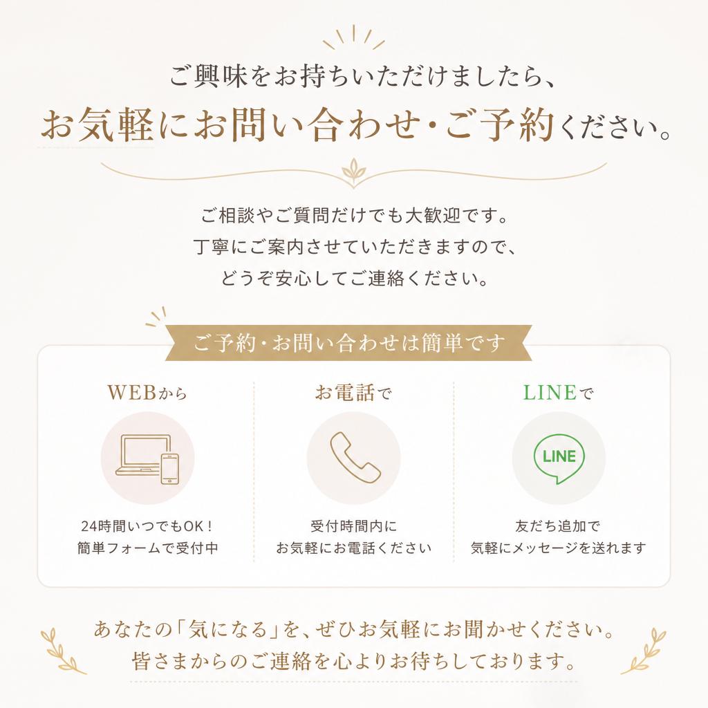 お問い合わせ・ご予約