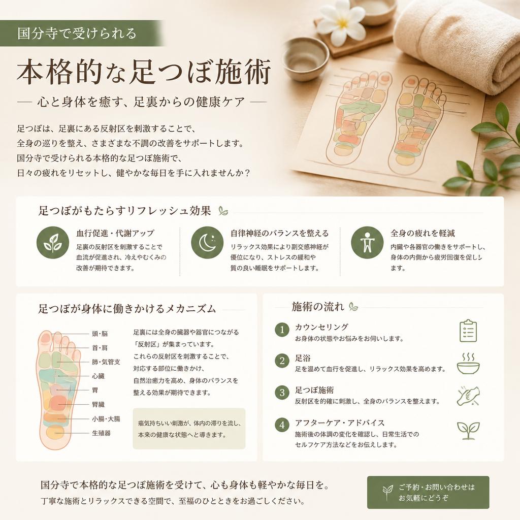 足つぼの力を体験しよう