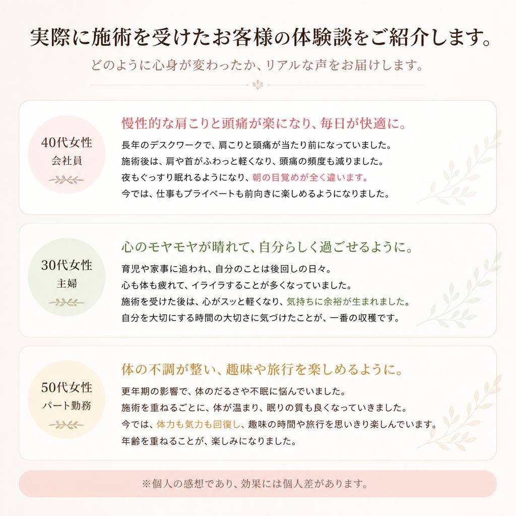 4. お客様の声