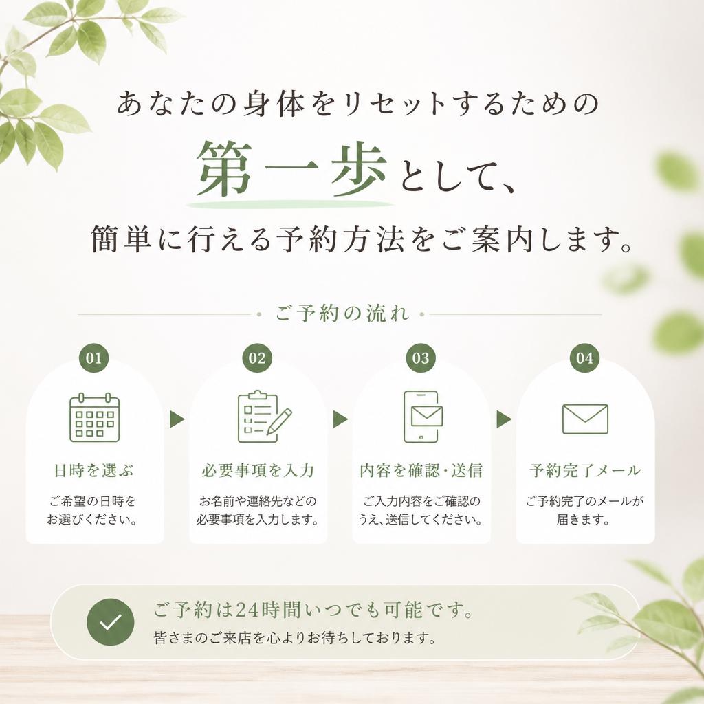 今すぐお問い合わせ・予約を！